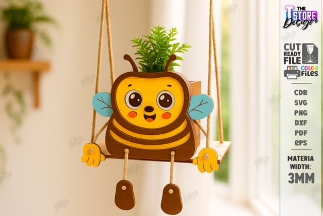 Bee Swing Planter
